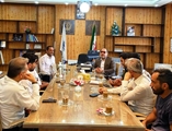 برگزاری نشست رییس شبکه بهداشت و درمان شهرستان زرقان با کارکنان شاغل در اورژانس ۱۱۵ این شهرستان